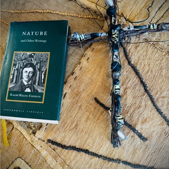 Handcrafted Layered Barbwire Beaded Cross Wall Decor! - Picture 1 of 4